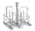 LBT5 jet rack, stainless steel, with 5 nozzles