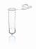 Centrifuge tube, dispensing, PP, 2 ml with neutral lid