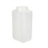 HDPE square bottle 2000 ml