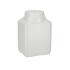 Bottle, HDPE, square, 500 ml