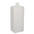 Bottle, HDPE, rectangle, natural, 1000 ml