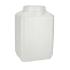 Bottle, HDPE, rectangle without cap, 1500 ml