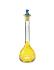 Volumetric flasks, class A, glass, PE stopper