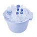 Available in pan and bucket formats, the insulating ice containers keep conditions safe for storing any temperature sensitive samples. Supplied lids fit tightly on the lipped openings to guarantee contents remain protected during transportation and that liquids or gases do not escape. The durable manufacturing comes in various colours to meet user preferences and support fast identification when multiple are employed. Compatible with any cooling agent, the leak-proof ice containers come in any volume size needed.